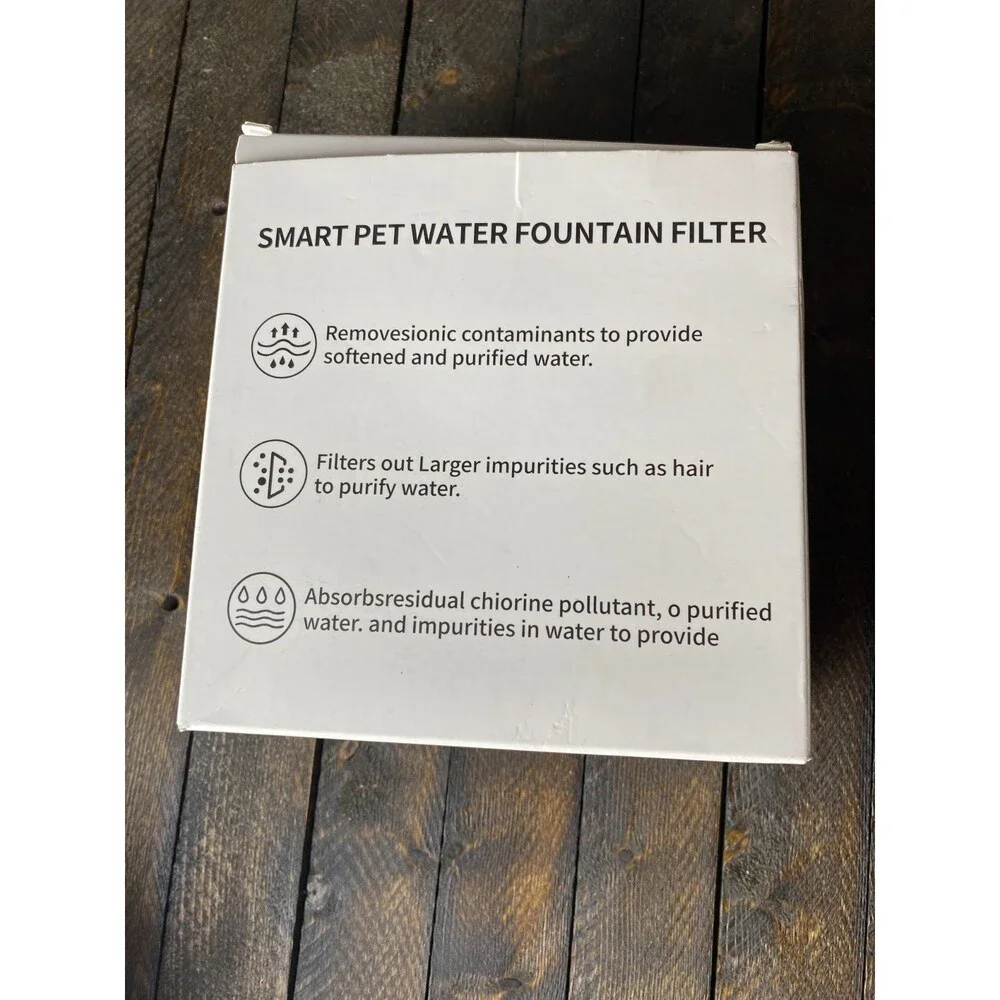 6 Pk Cat Water Fountain Filters Replacement Filters For Automatic Pet Fountain